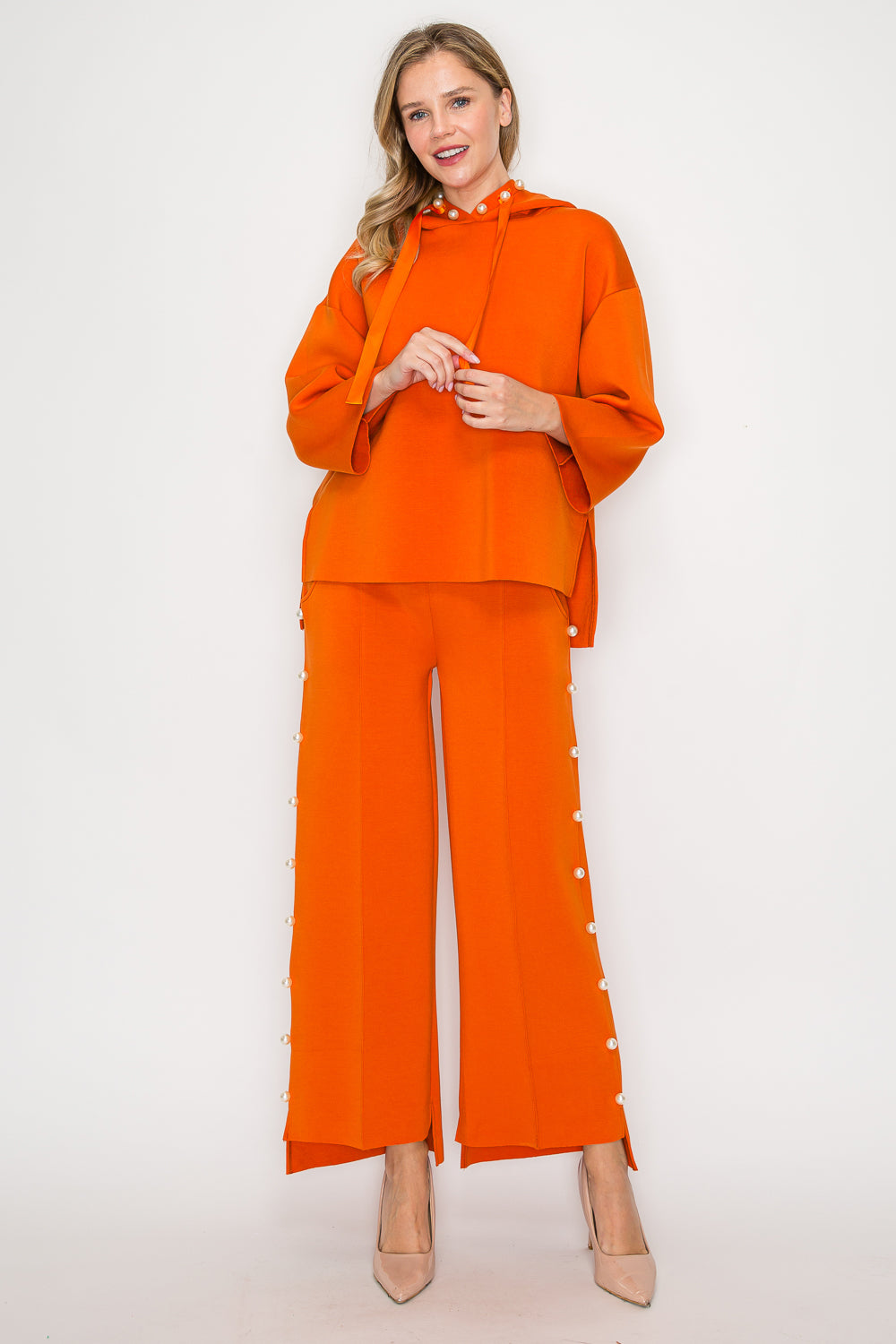 Francine French Scuba Pearl Hoodie