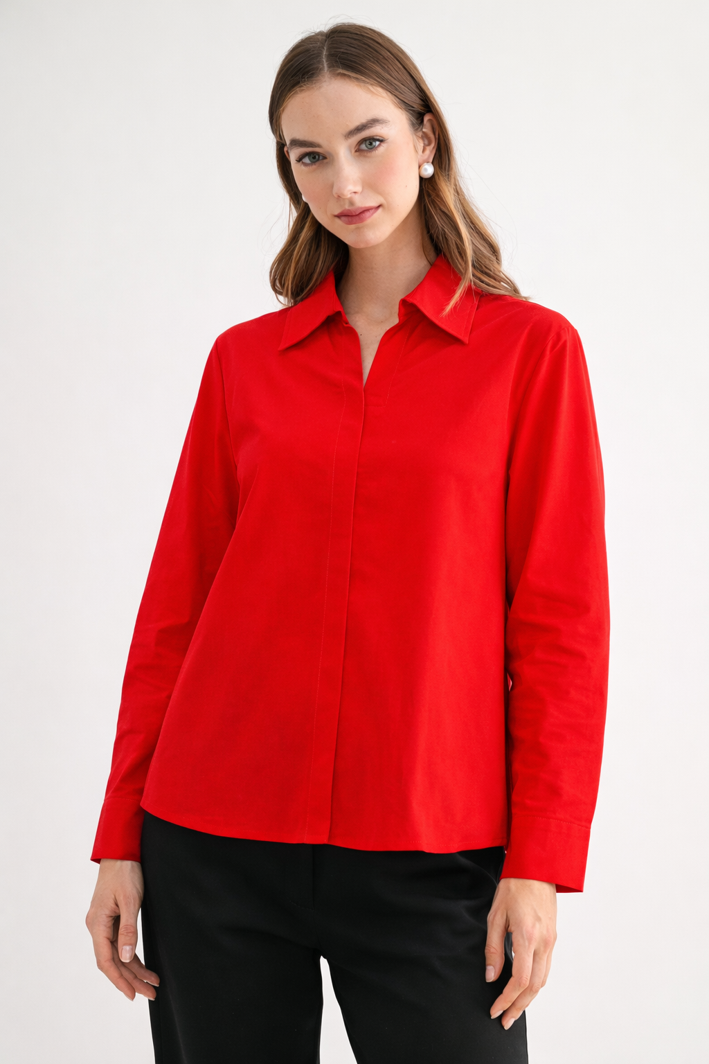 Jamile Stretch Woven Top