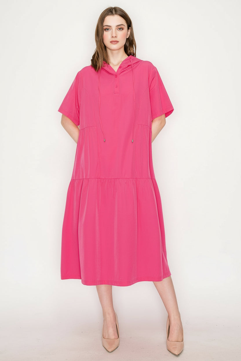 Jia Stretch Parachute Dress