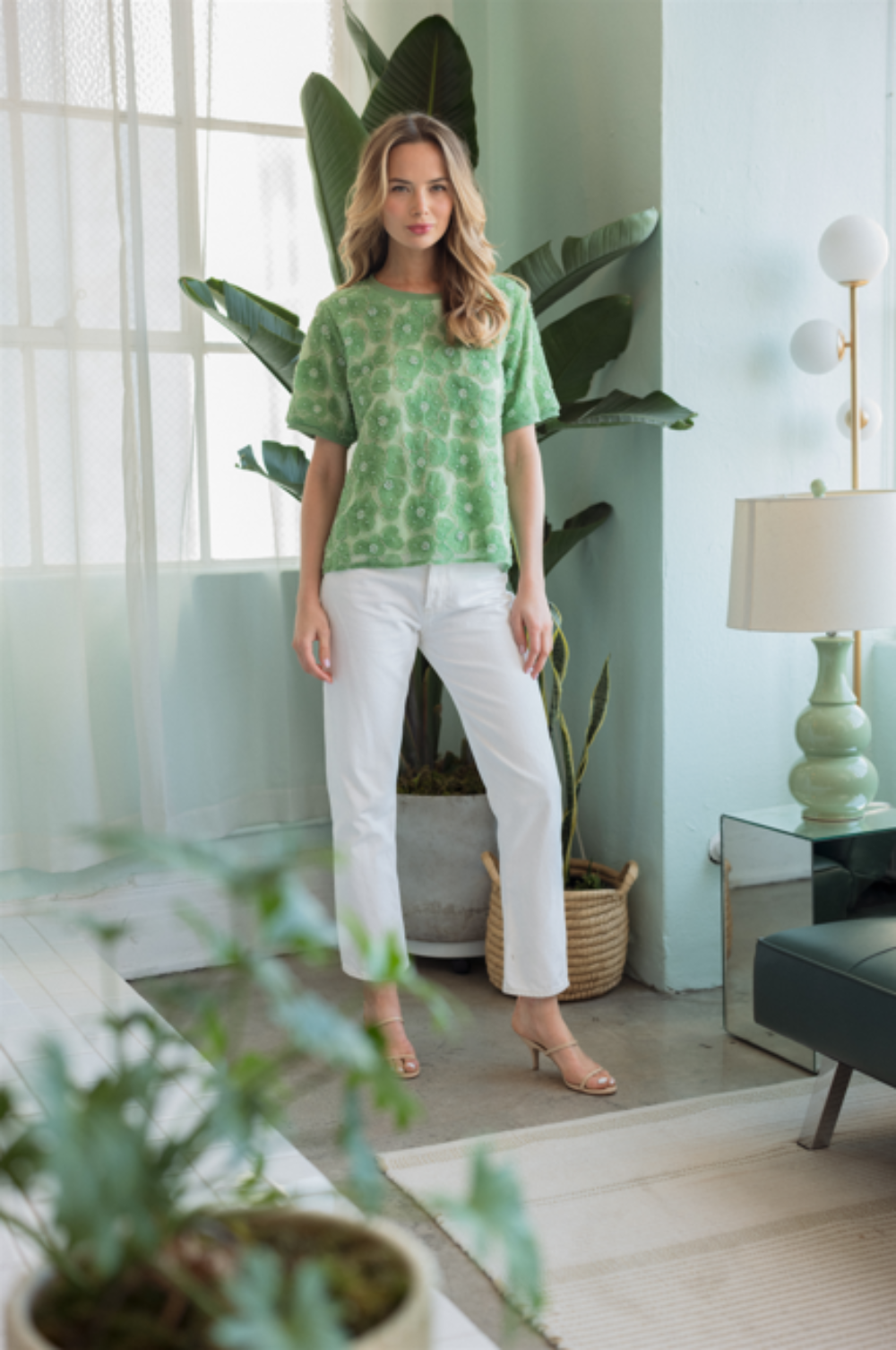 Jonas Top with Pearls