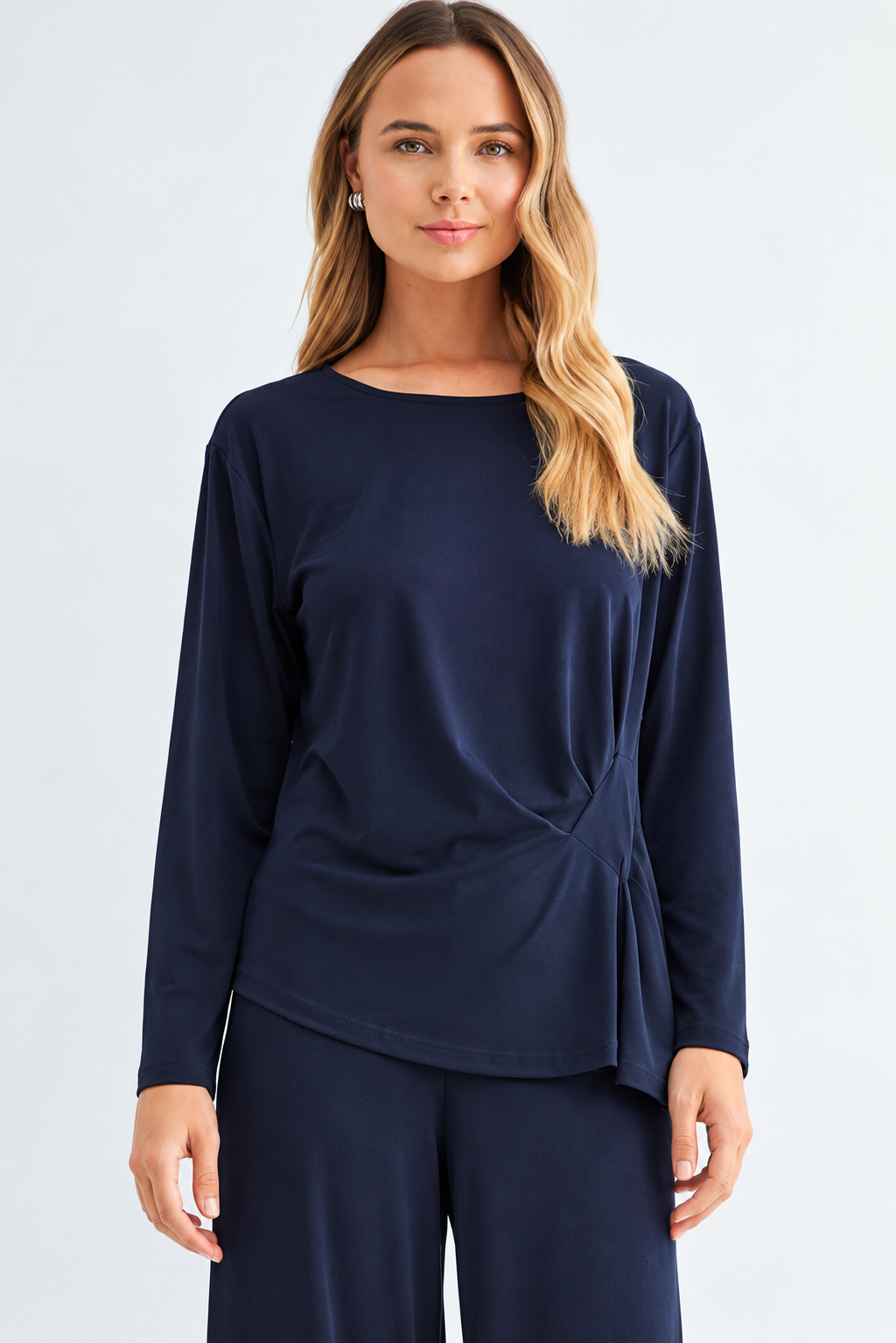 Kary Stretch Knit Top