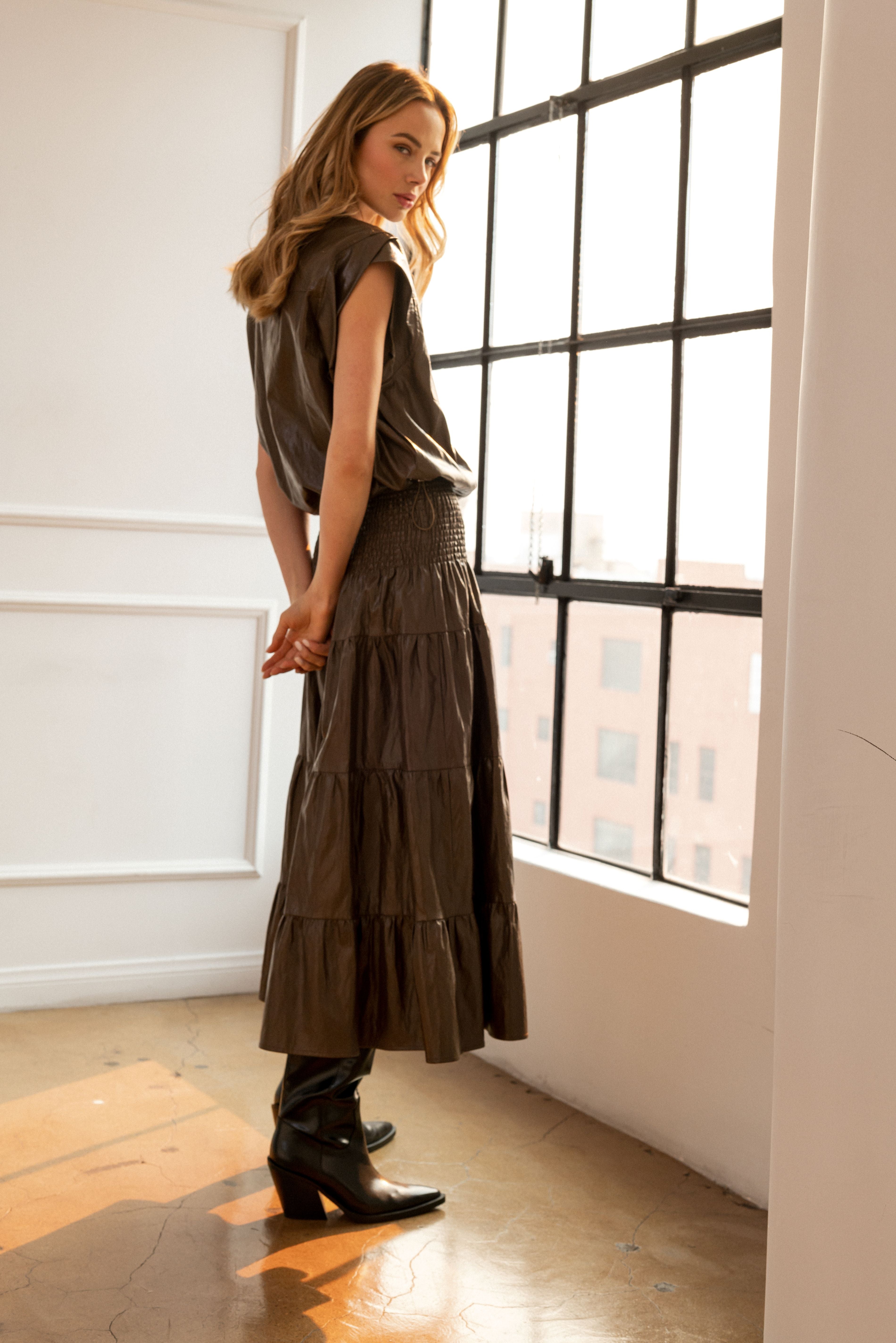 Jonnica Leather Vest