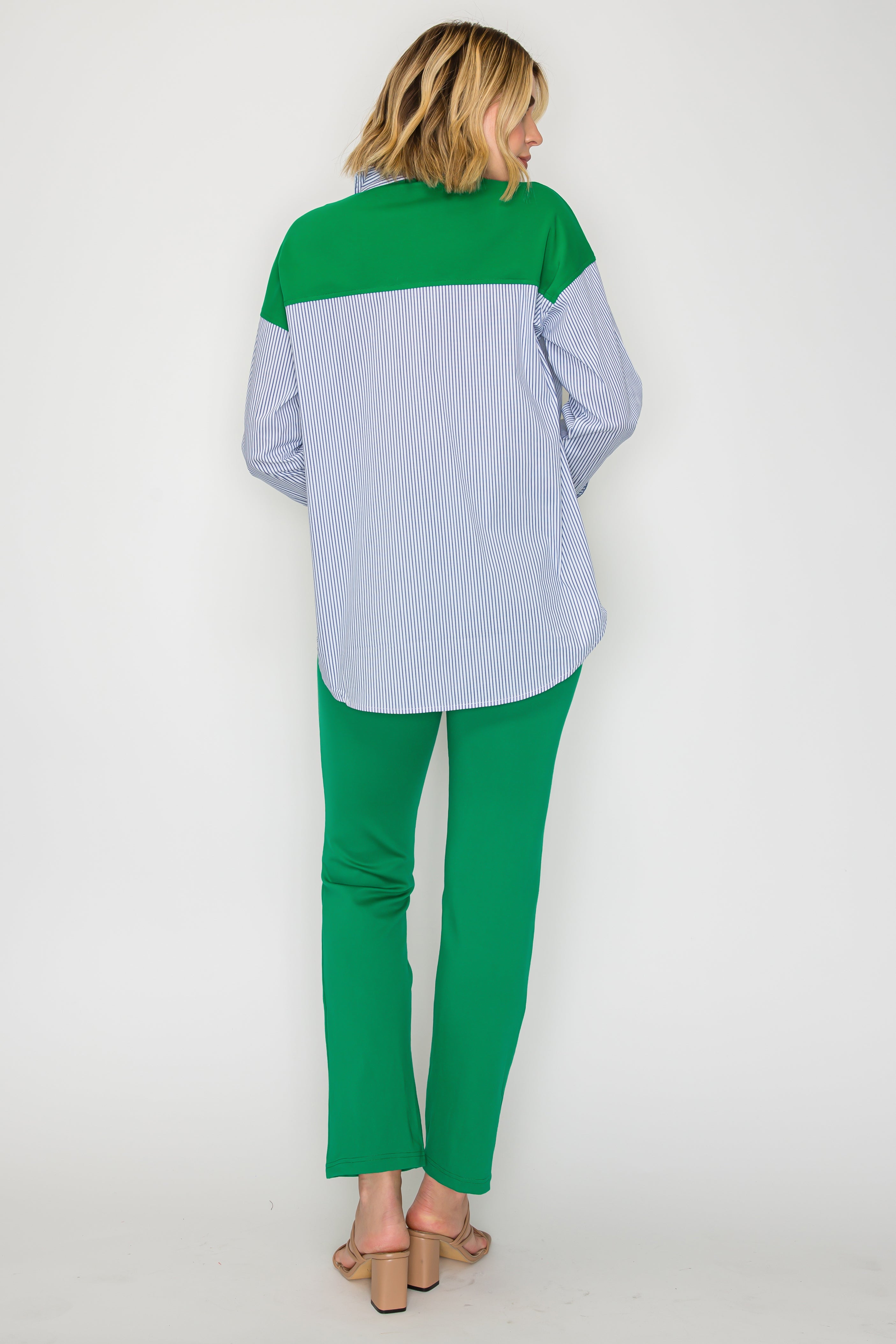 Wynn Colorblock Stripe Top