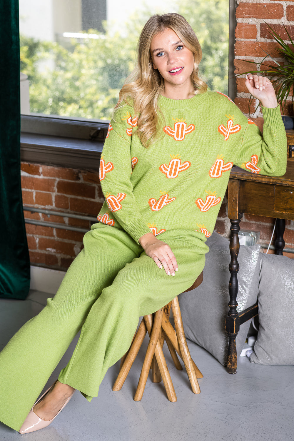 Shula Stretch Knitted Sweater