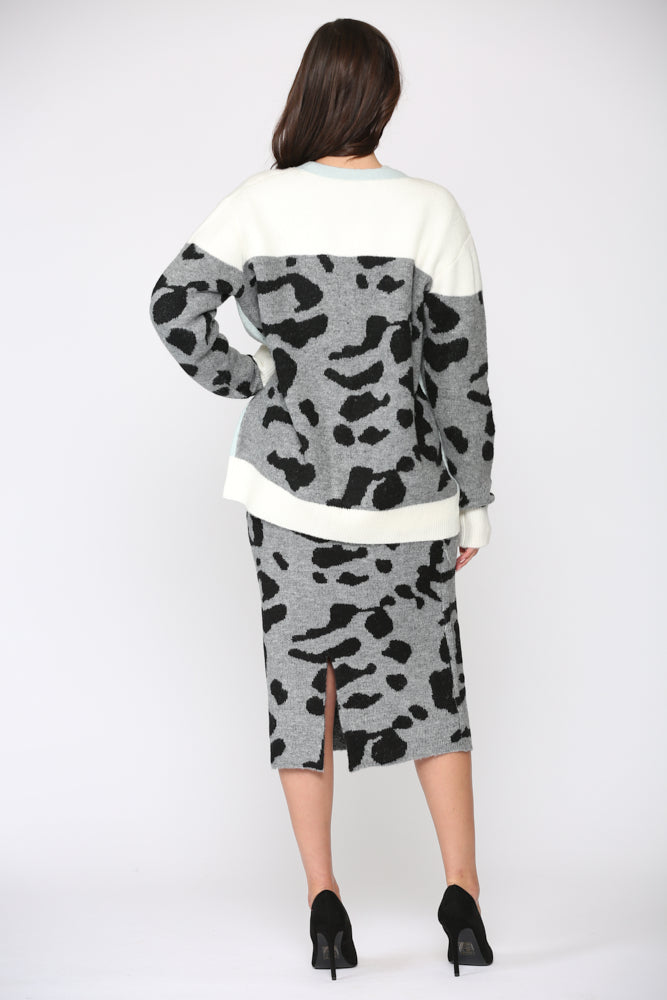 Stacy Stretch Sweater Knitted Cardigan