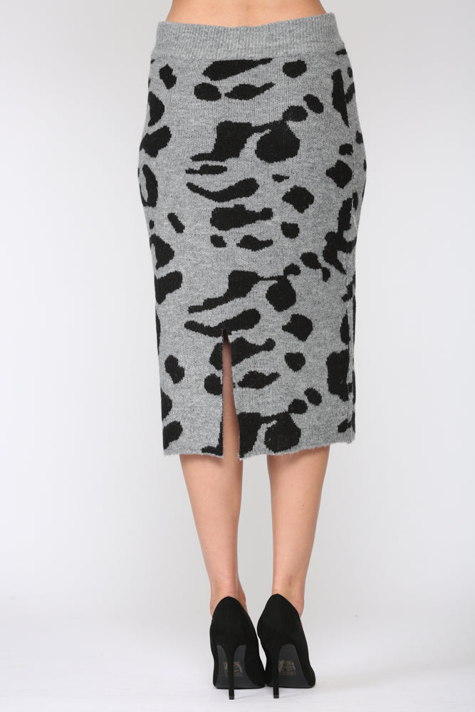 Samara Knitted Sweater Skirt