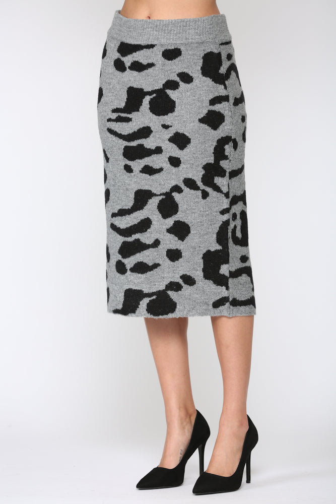 Samara Knitted Sweater Skirt