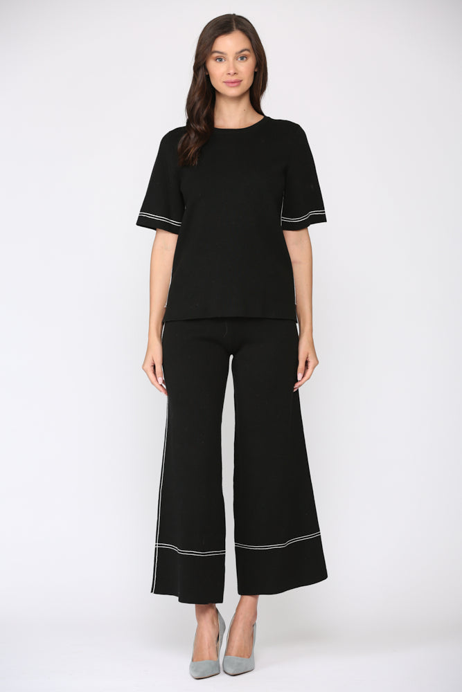 Susie Ribbed Knitted Top