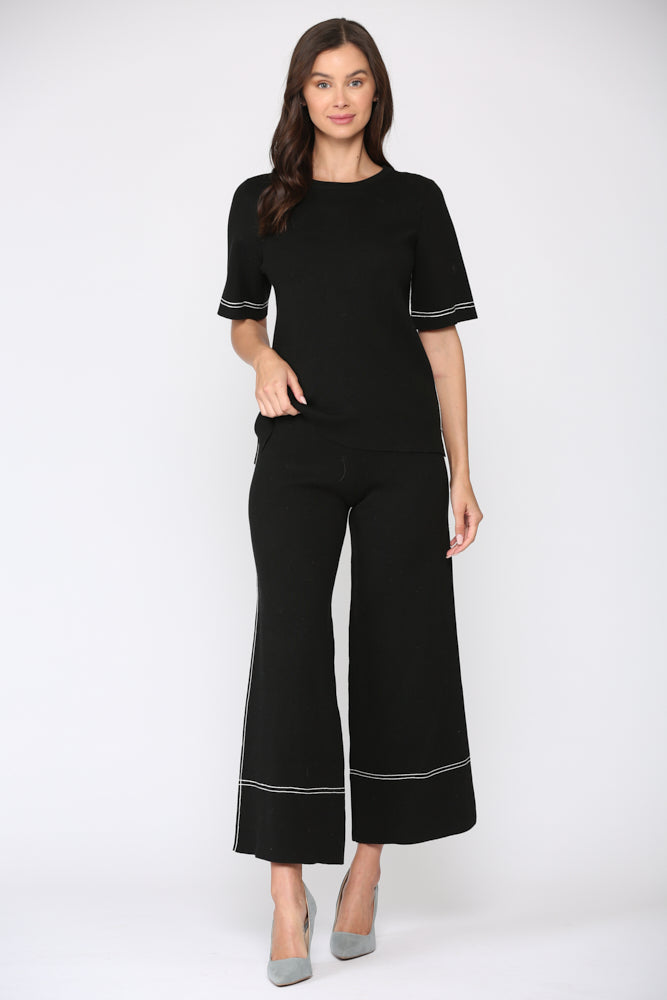 Susie Ribbed Knitted Top