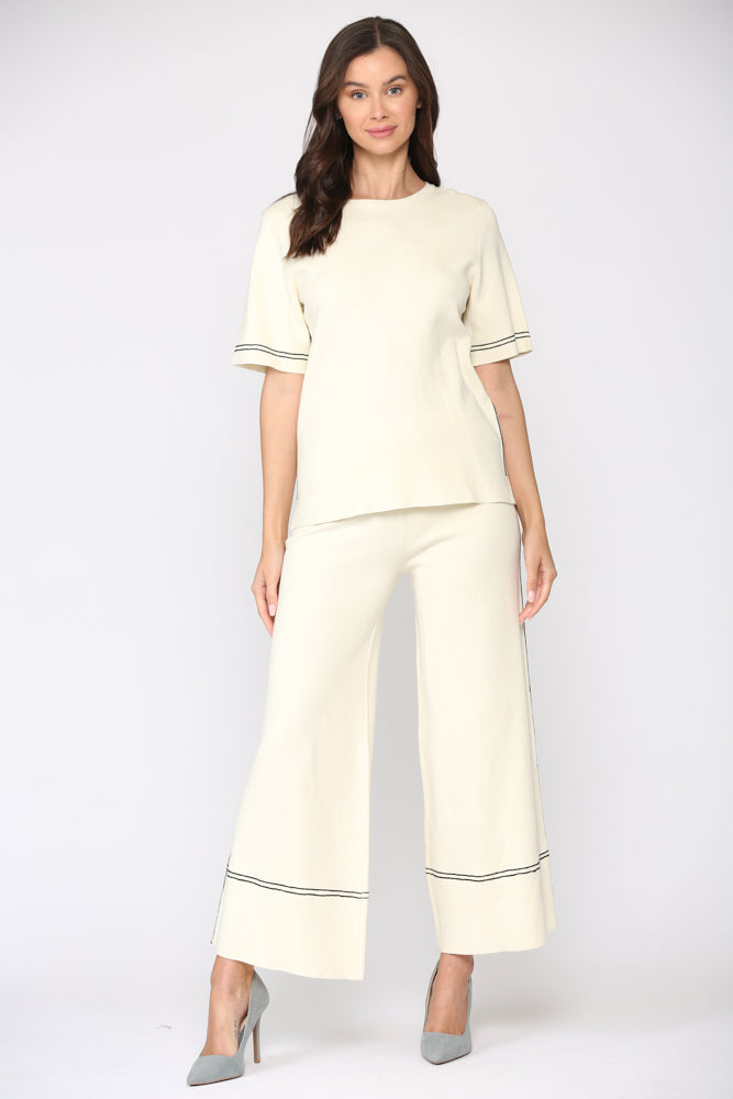 Susie Ribbed Knitted Top