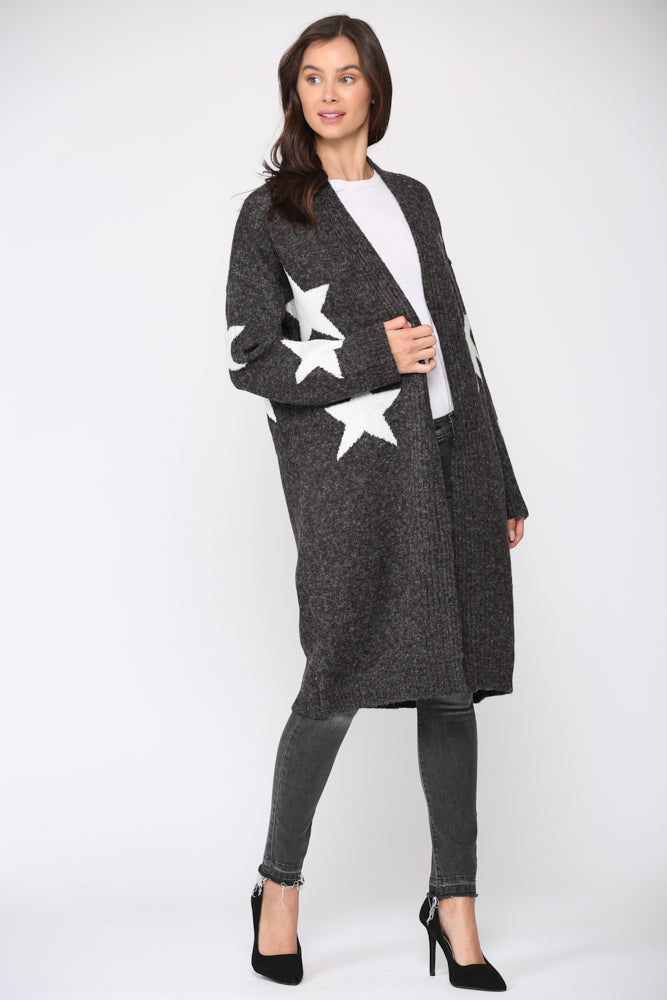 Sancia Knitted Sweater Star Cardigan Joh Apparel
