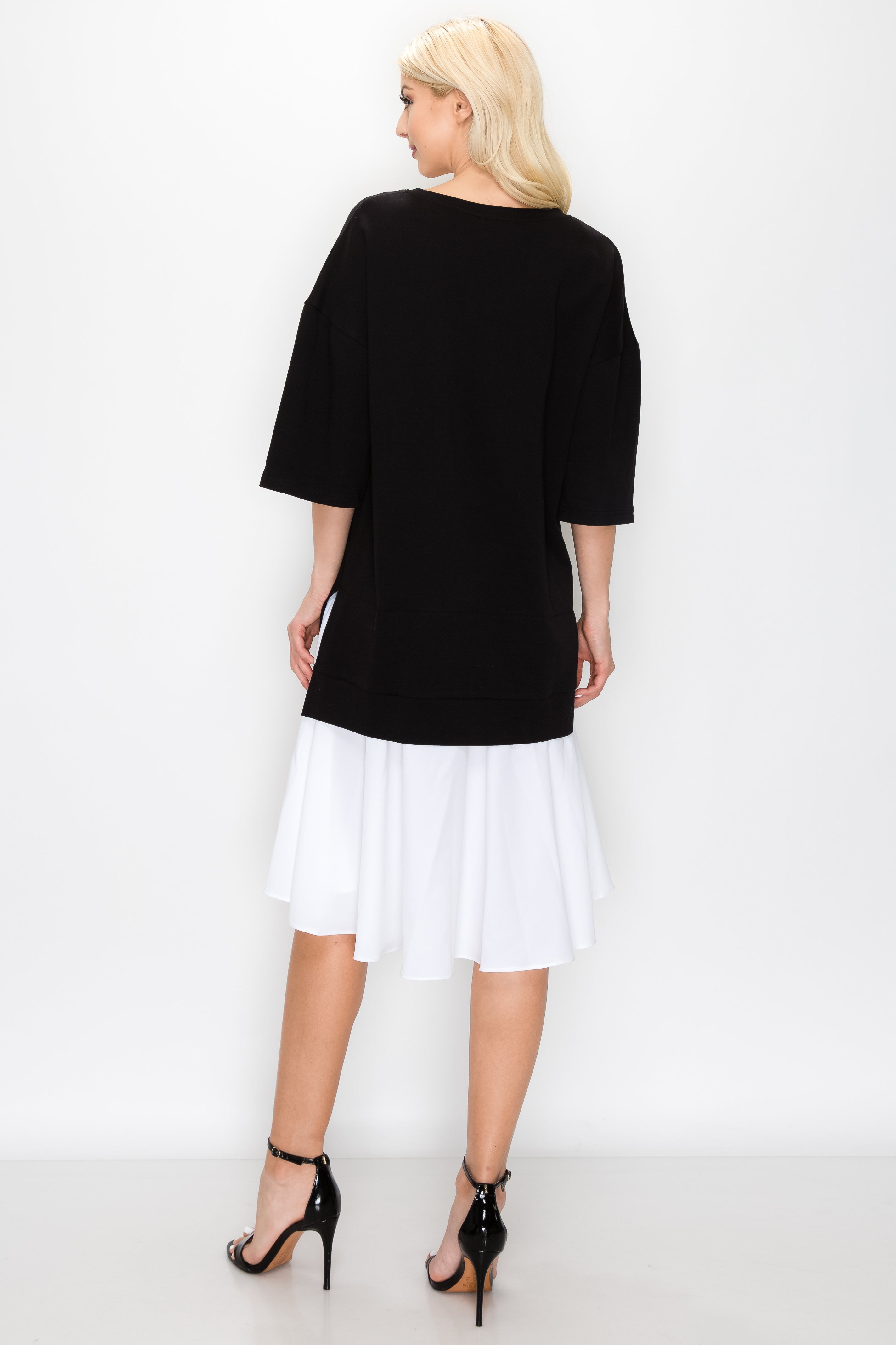 Rena Stretch Pointe Knit Dress