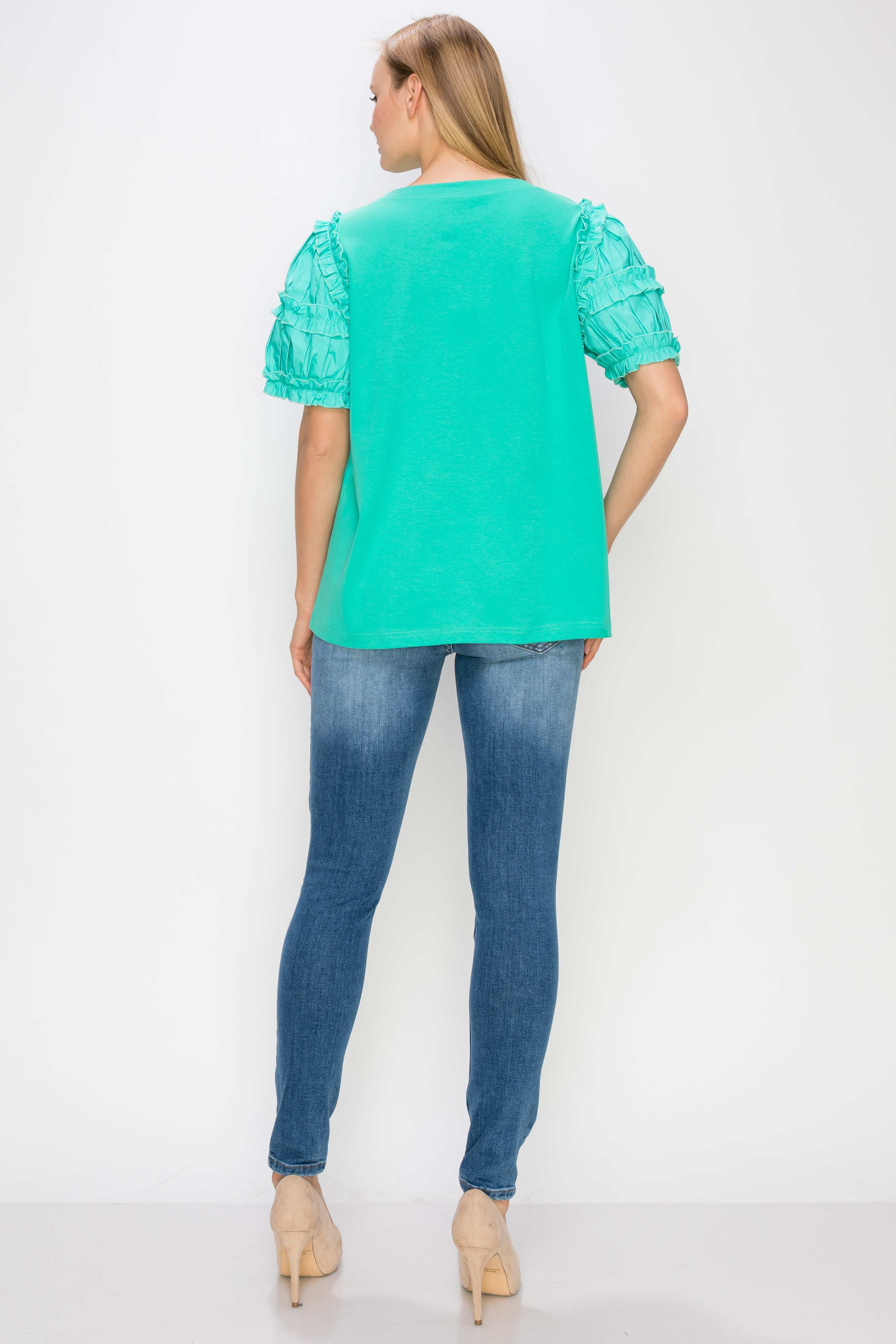 Ryan Stretch Pointe Knit Top