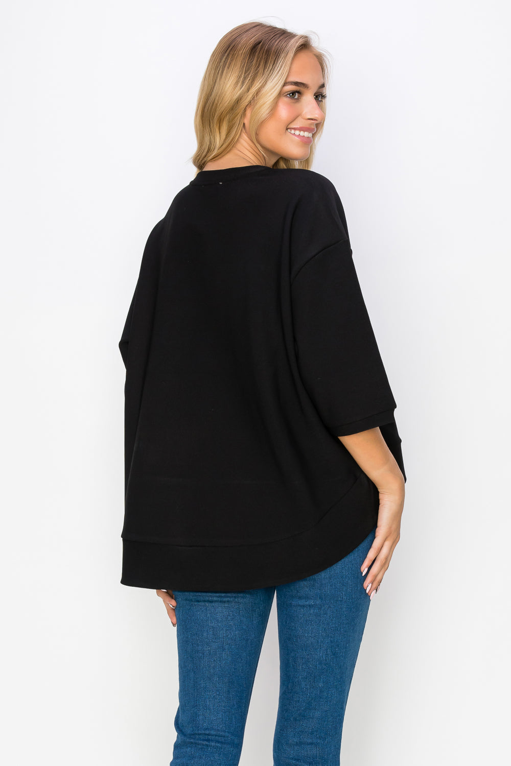 Karen Knit Crepe Top
