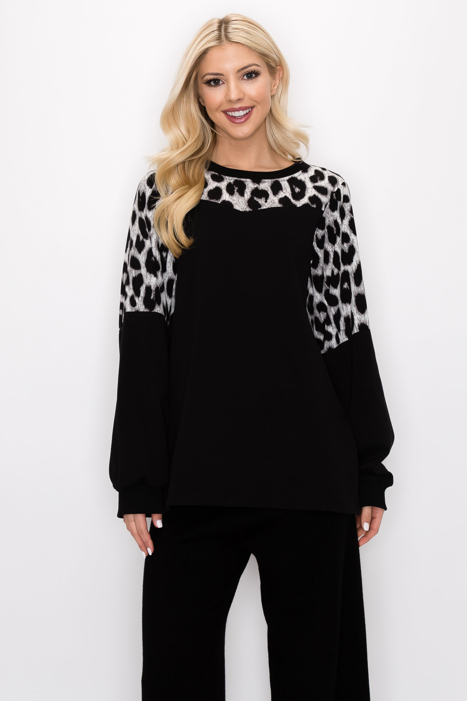 Reese Stretch Pointe Knit Top