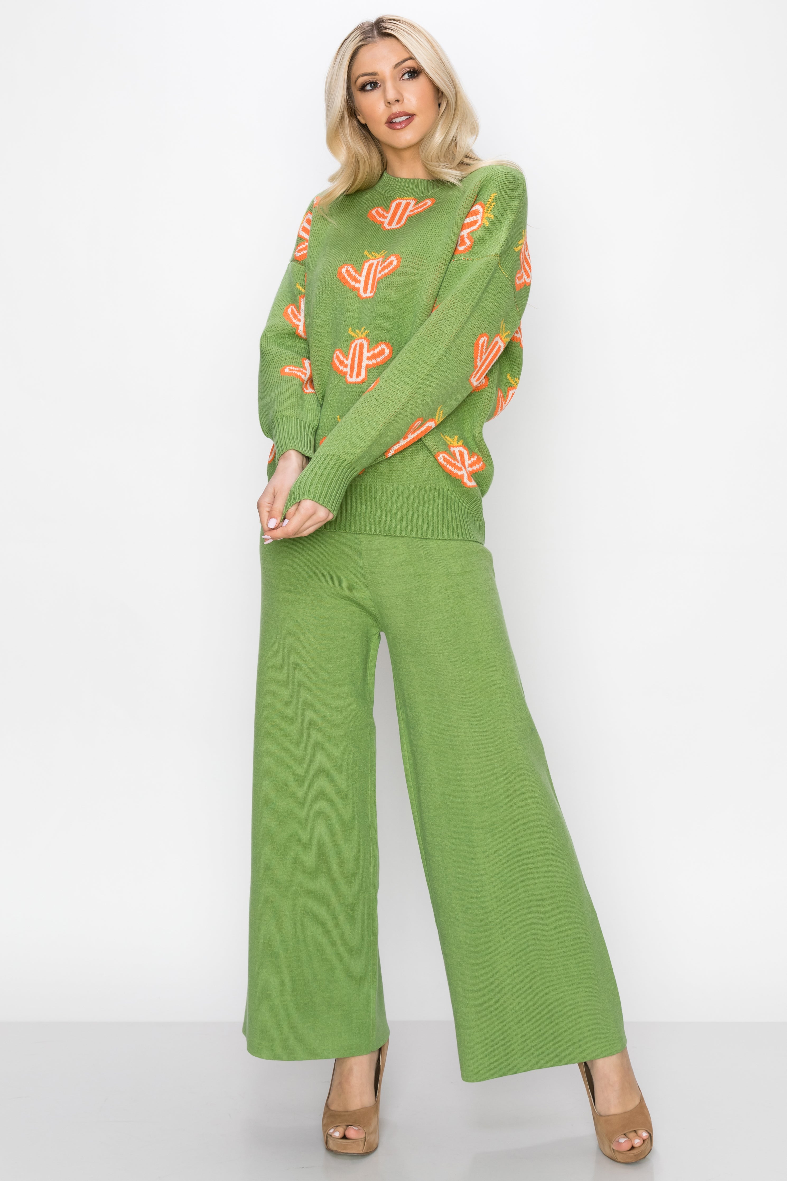 Shula Stretch Knitted Sweater