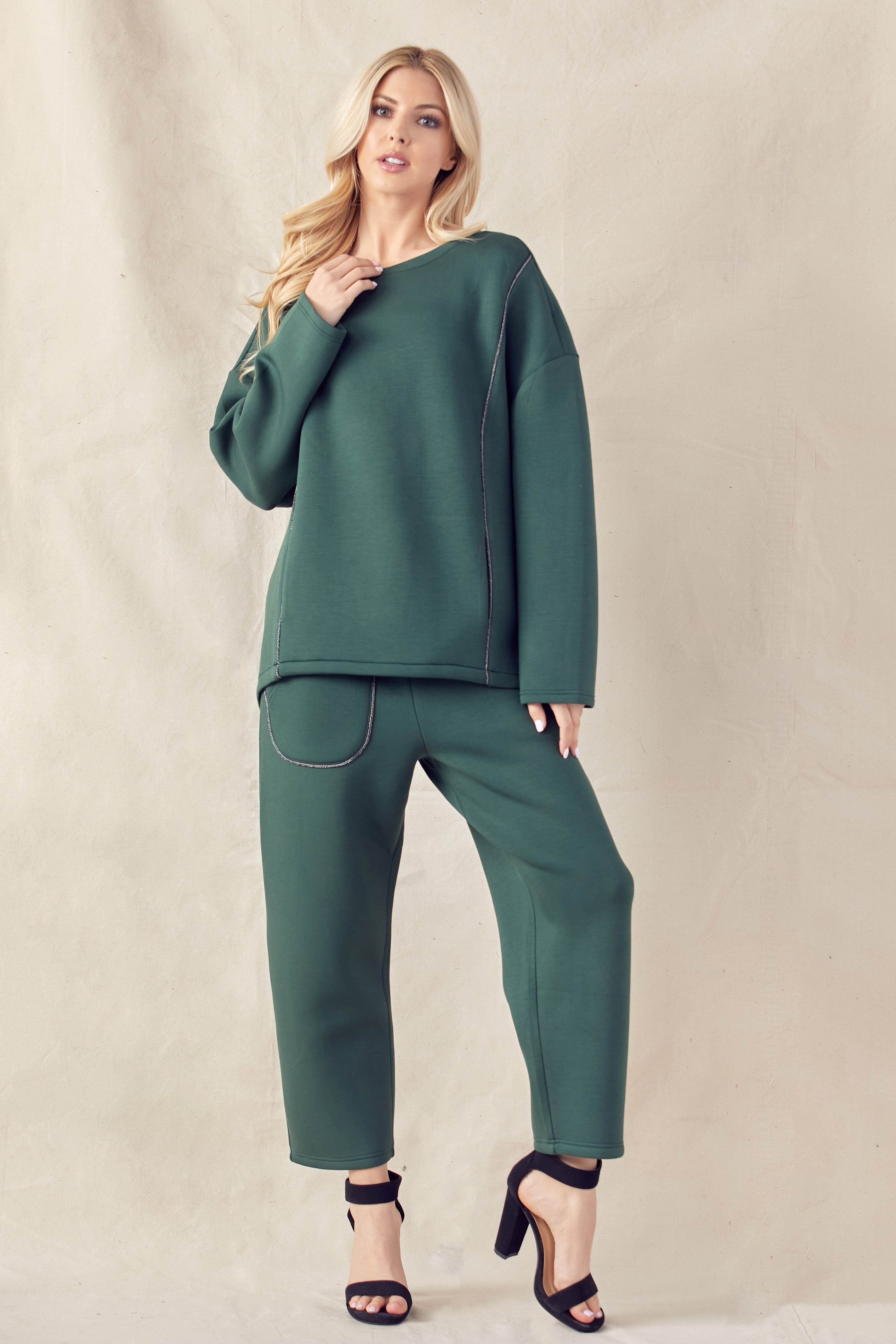 Kelti Stetch French Scuba Pant