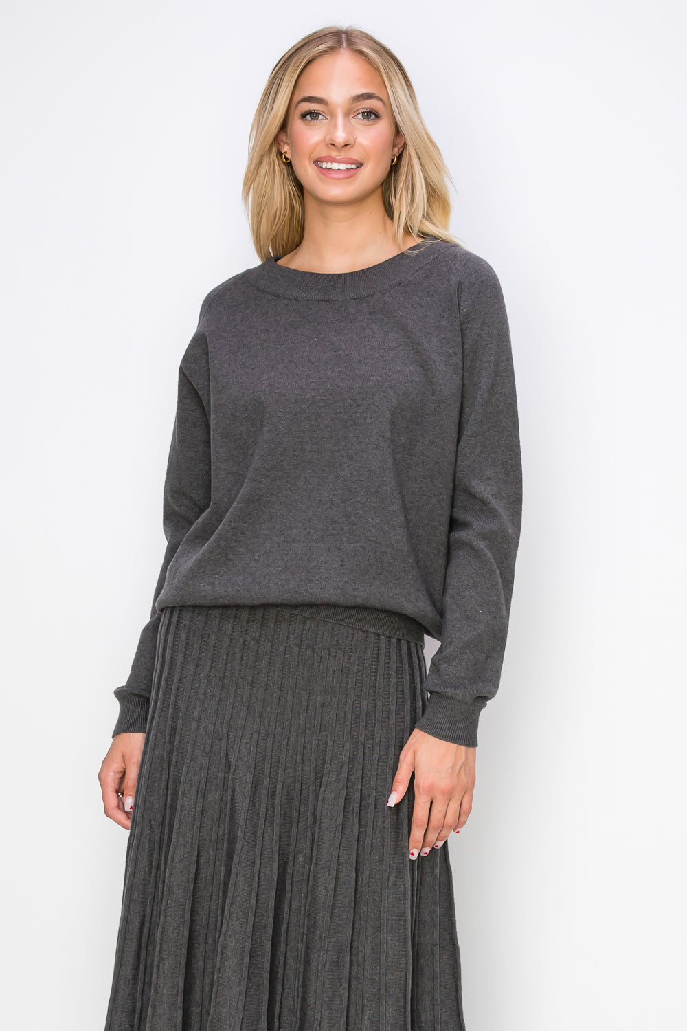 Sandy Stretch Knitted Sweater