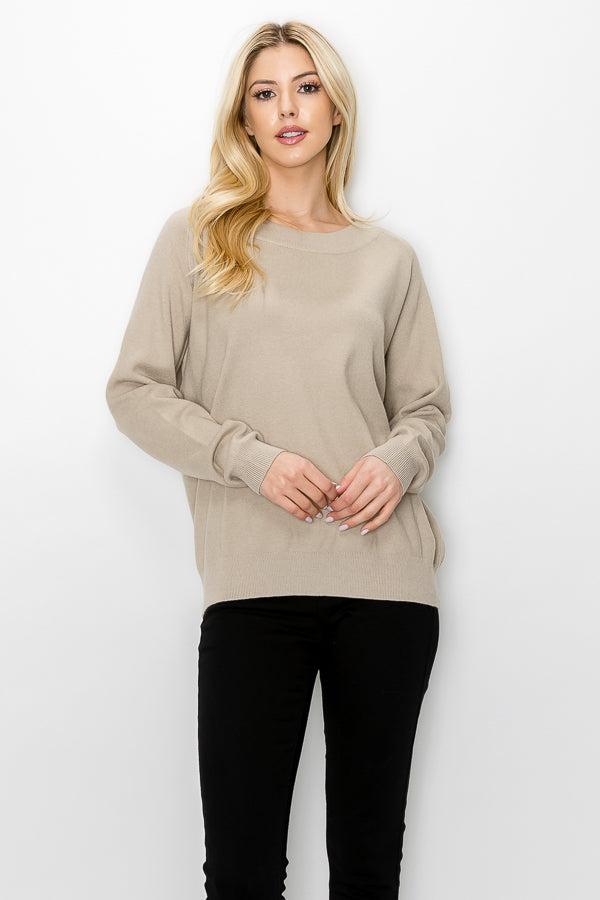 Sandy Stretch Knitted Sweater