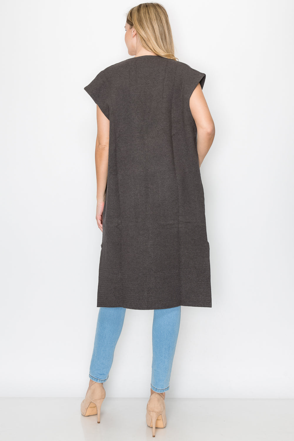 Sarie Stretch Knitted Sweater Vest