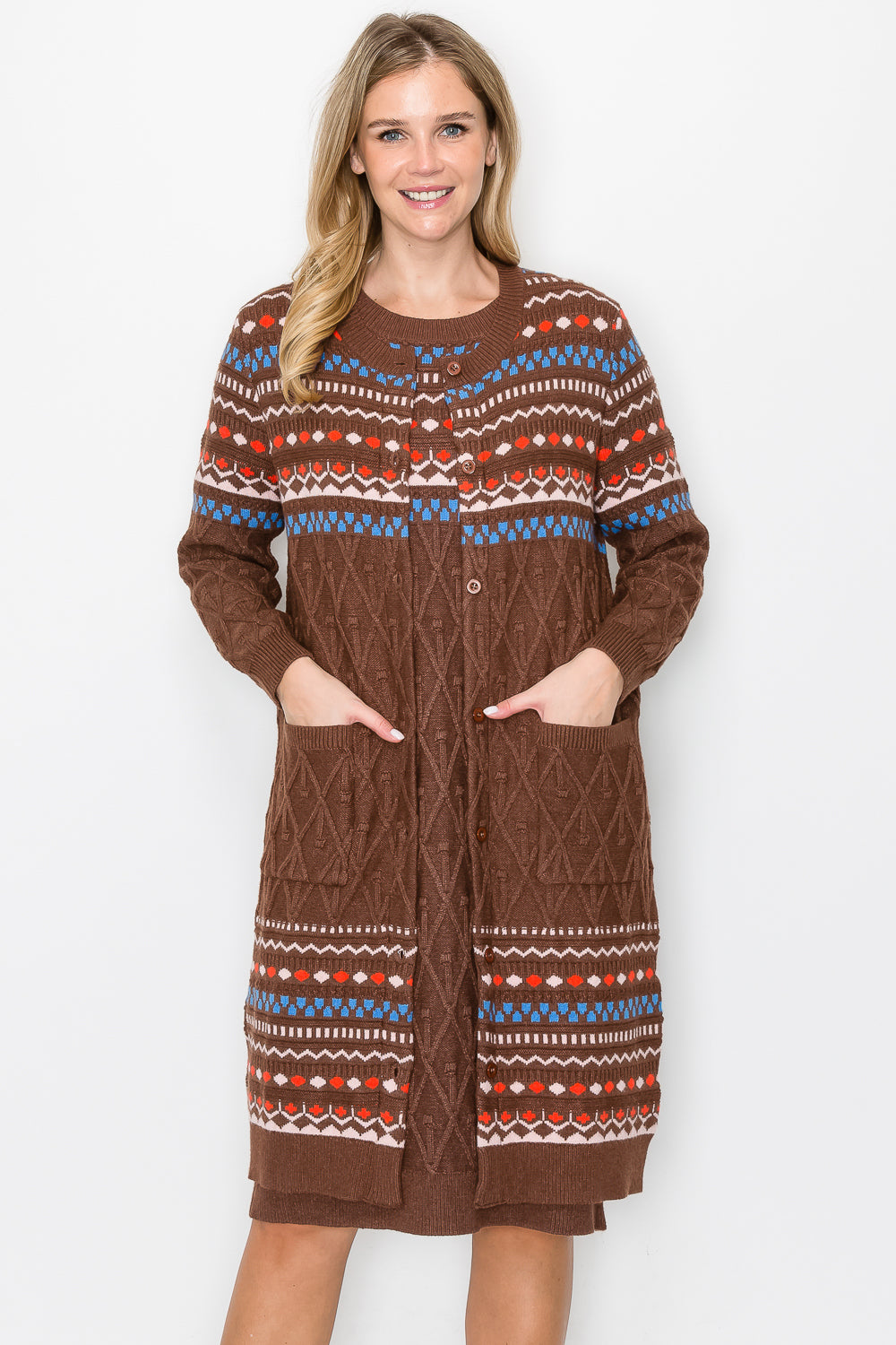 Sammie Stretch Knitted Sweater Dress