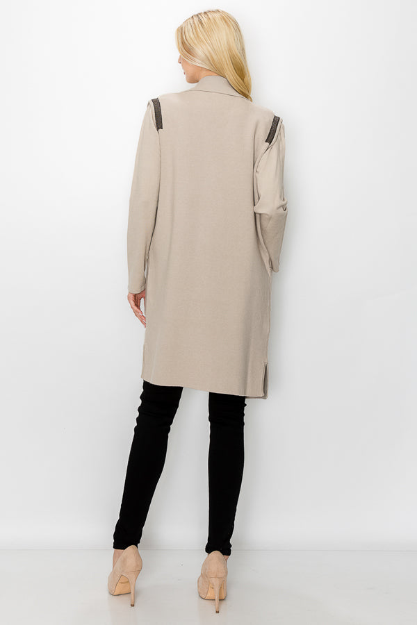 Shirie Stretch Knitted Sweater Vest