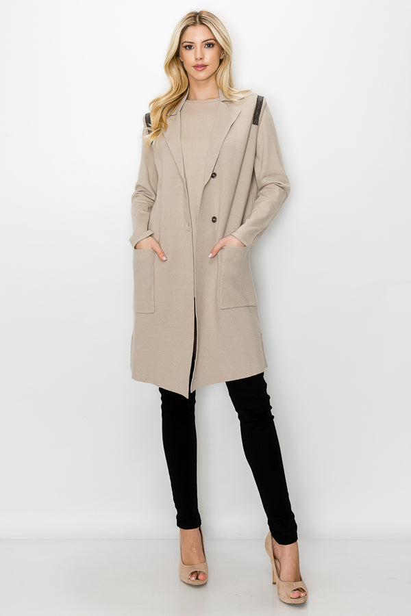 Shirie Stretch Knitted Sweater Vest