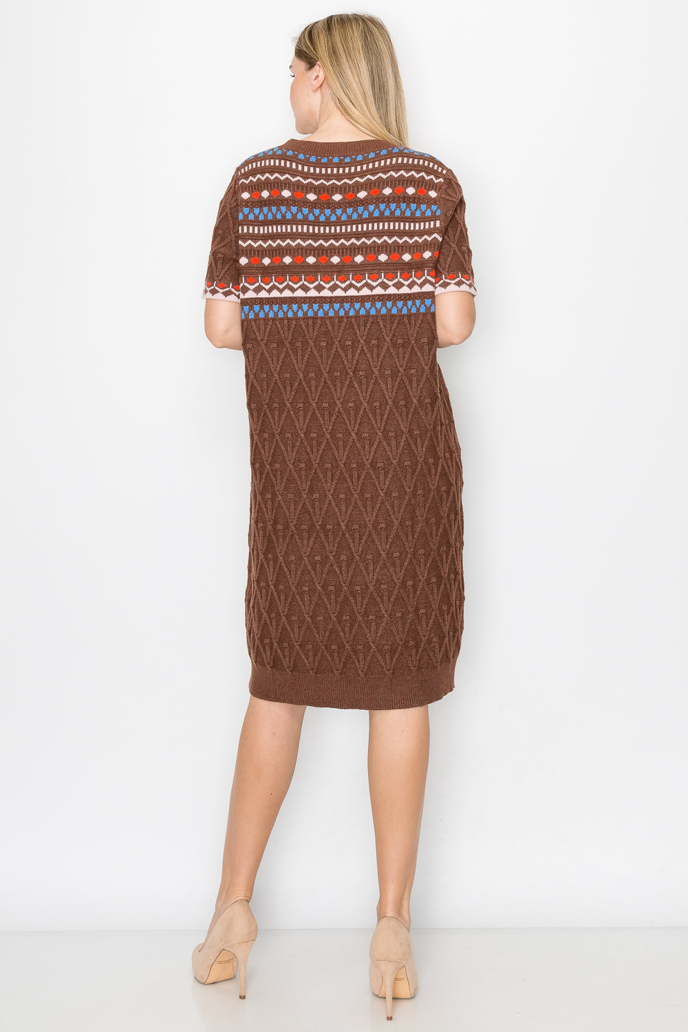 Sammie Stretch Knitted Sweater Dress