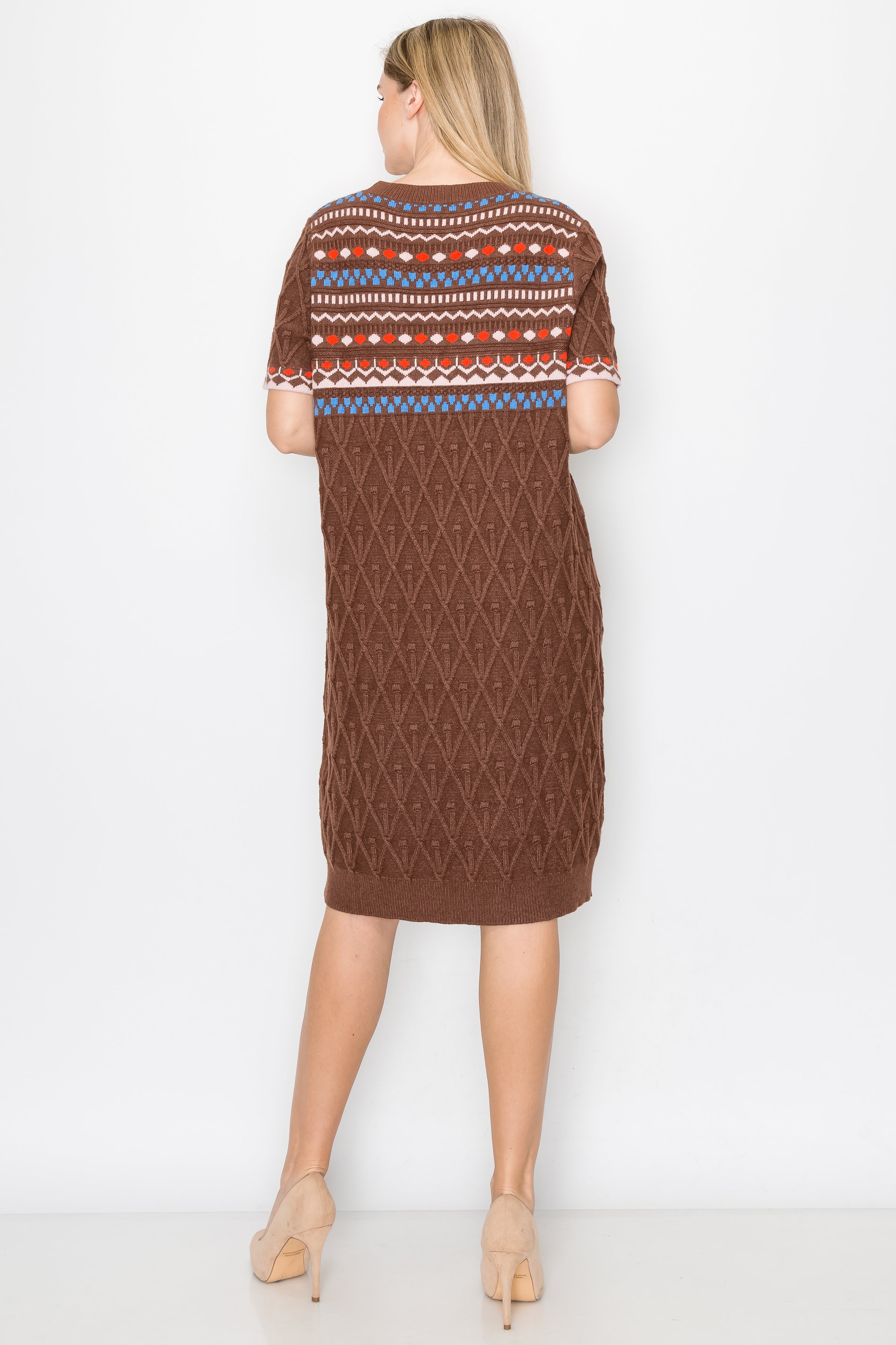 Sammie Stretch Knitted Sweater Dress