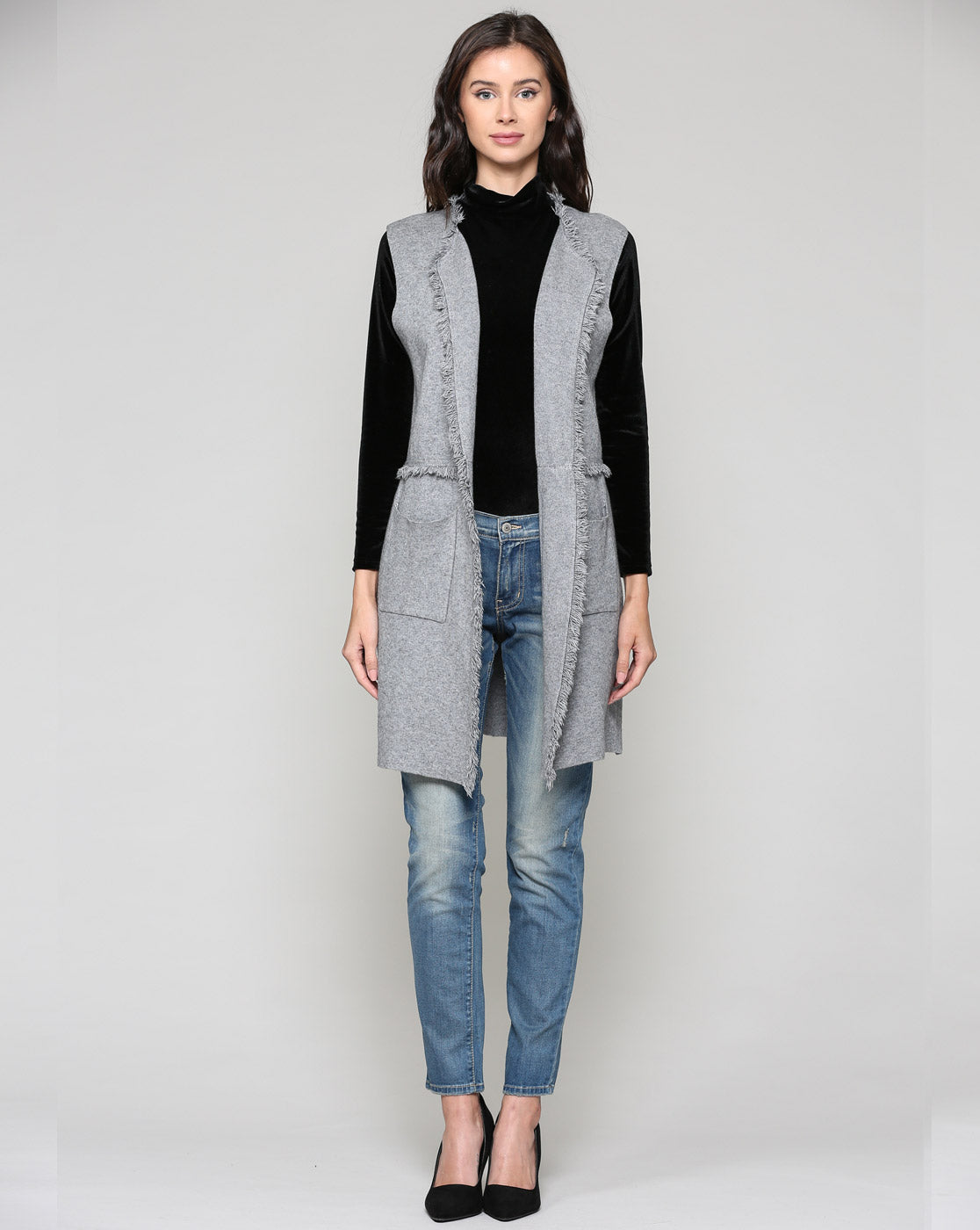 Heidi Stretch Sweater Knitted Vest