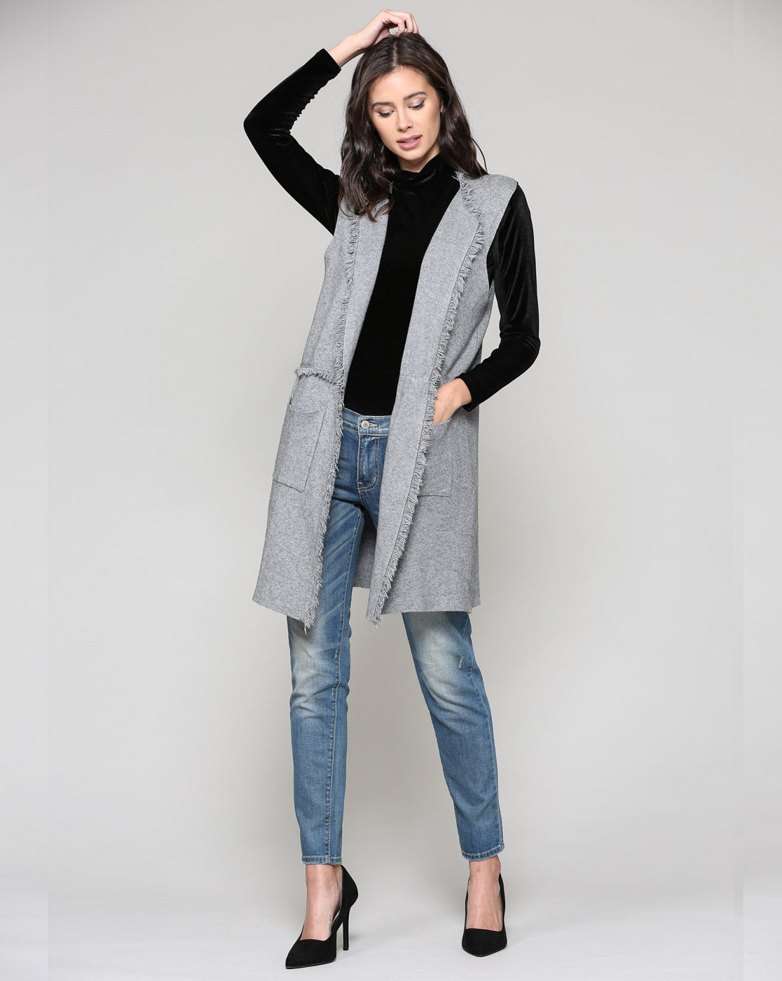 Heidi Stretch Sweater Knitted Vest