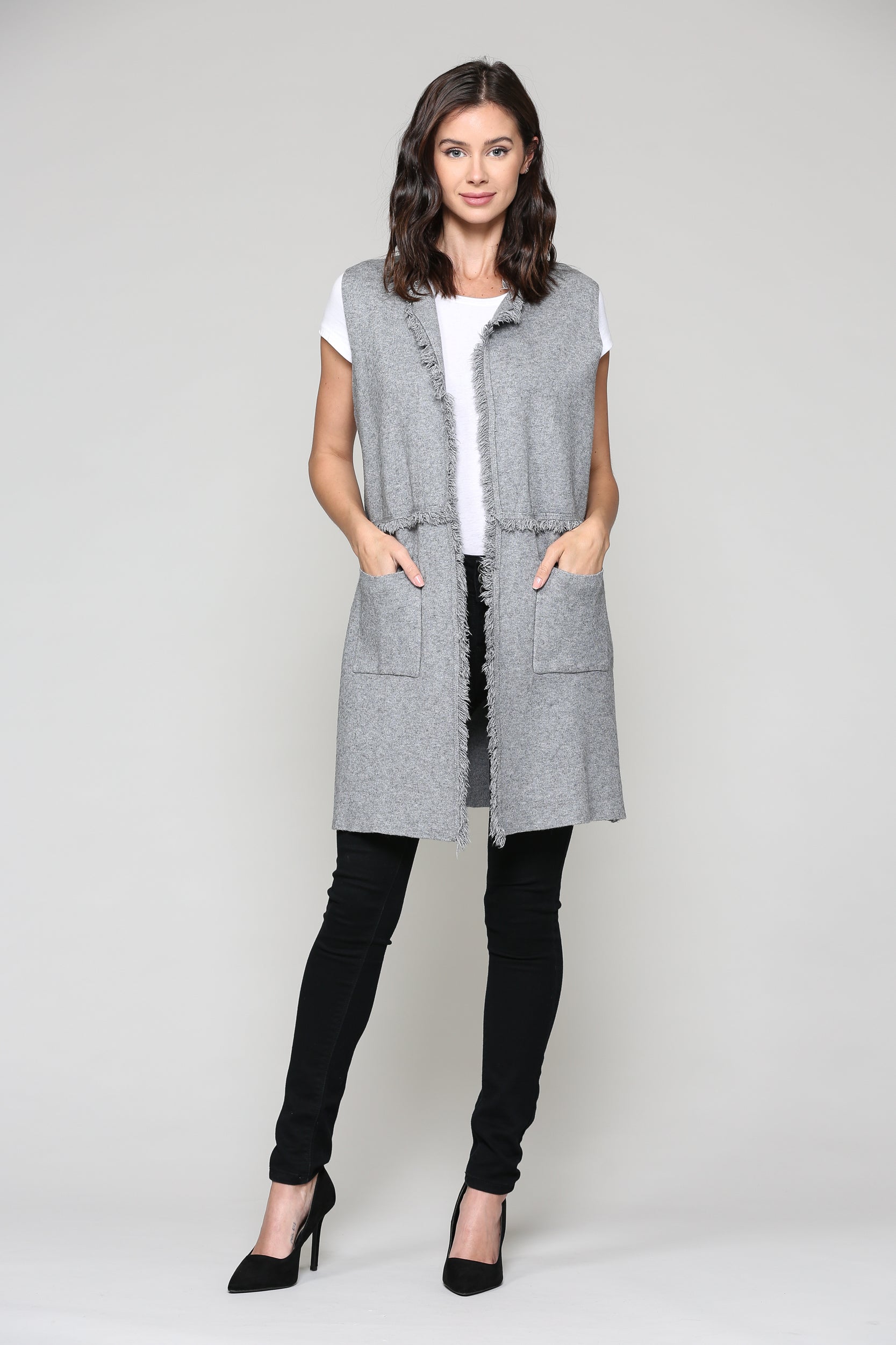 Heidi Stretch Sweater Knitted Vest