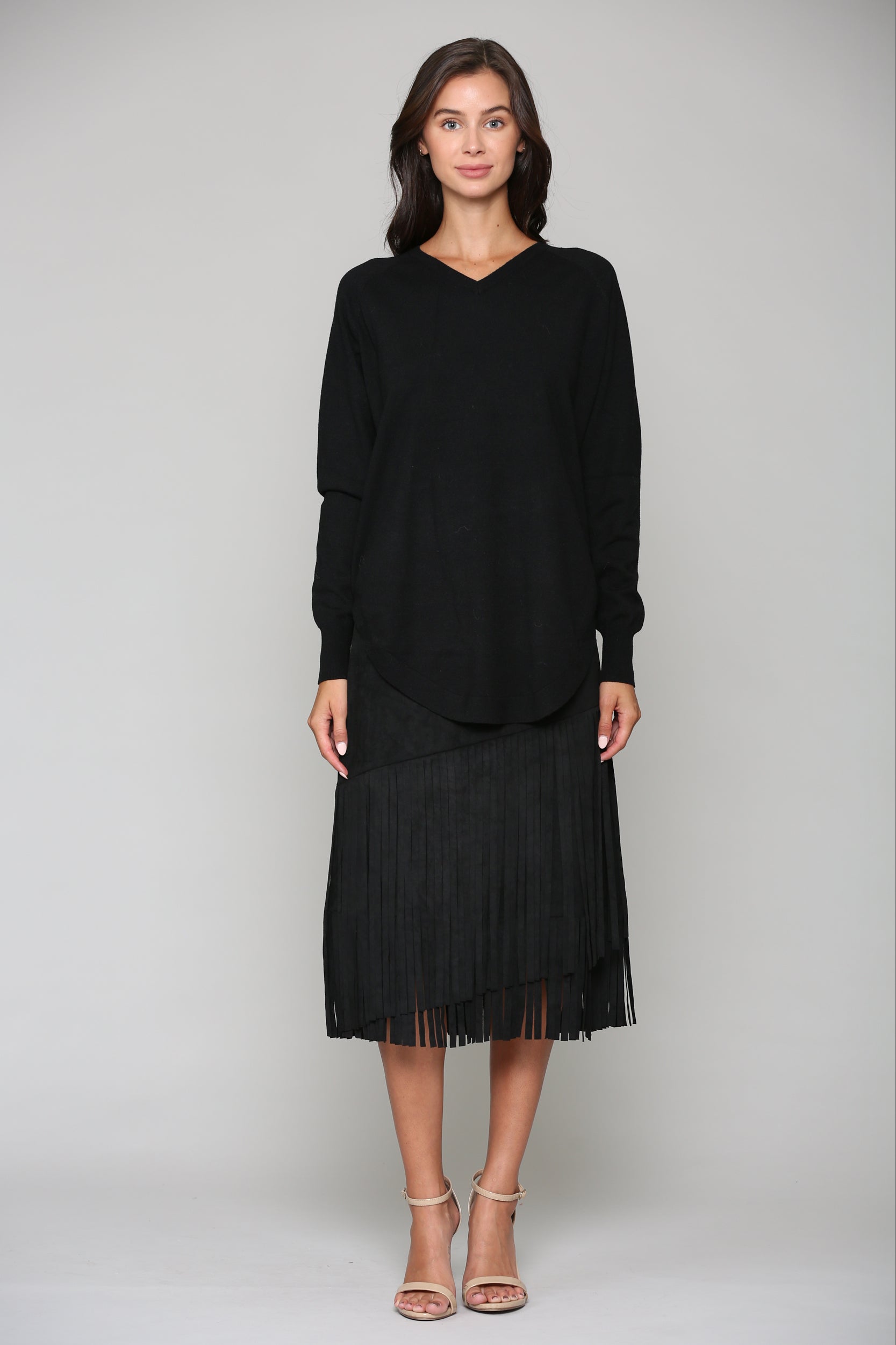 Sadie Stetch Knitted Sweater