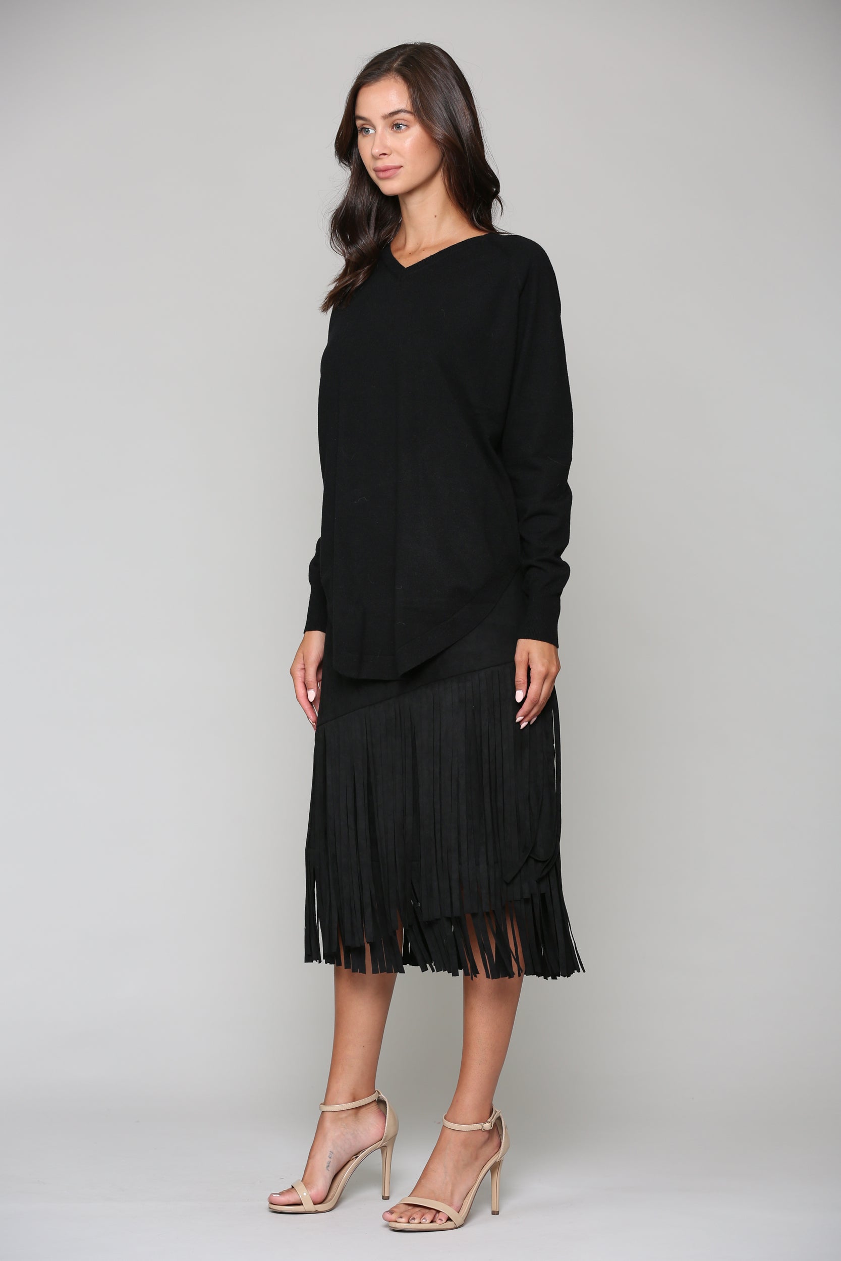 Sadie Stetch Knitted Sweater