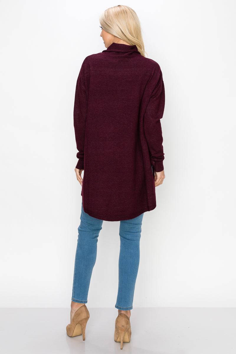 Sarah Stretch Knitted Tunic Sweater