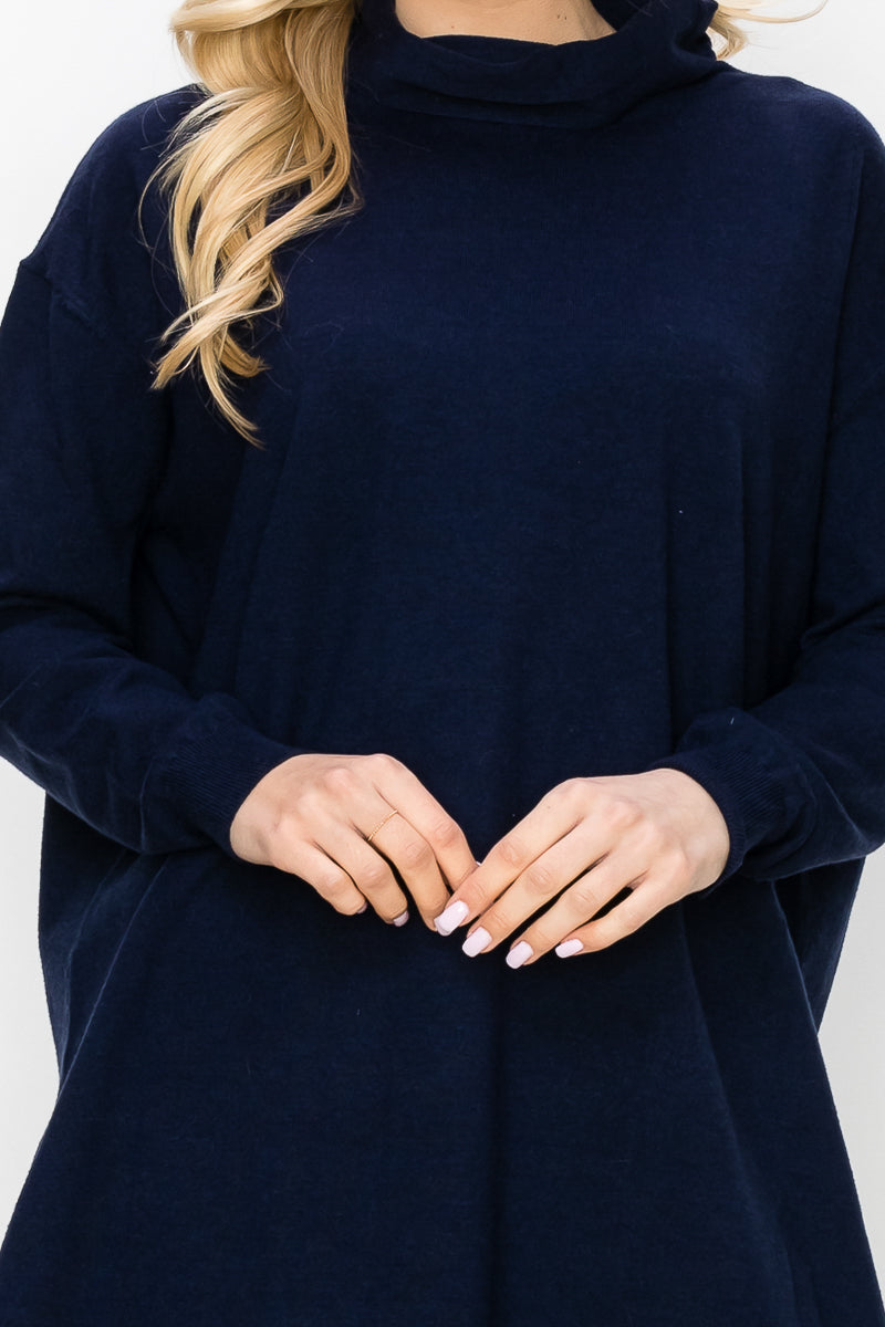 Sarah Stretch Knitted Tunic Sweater