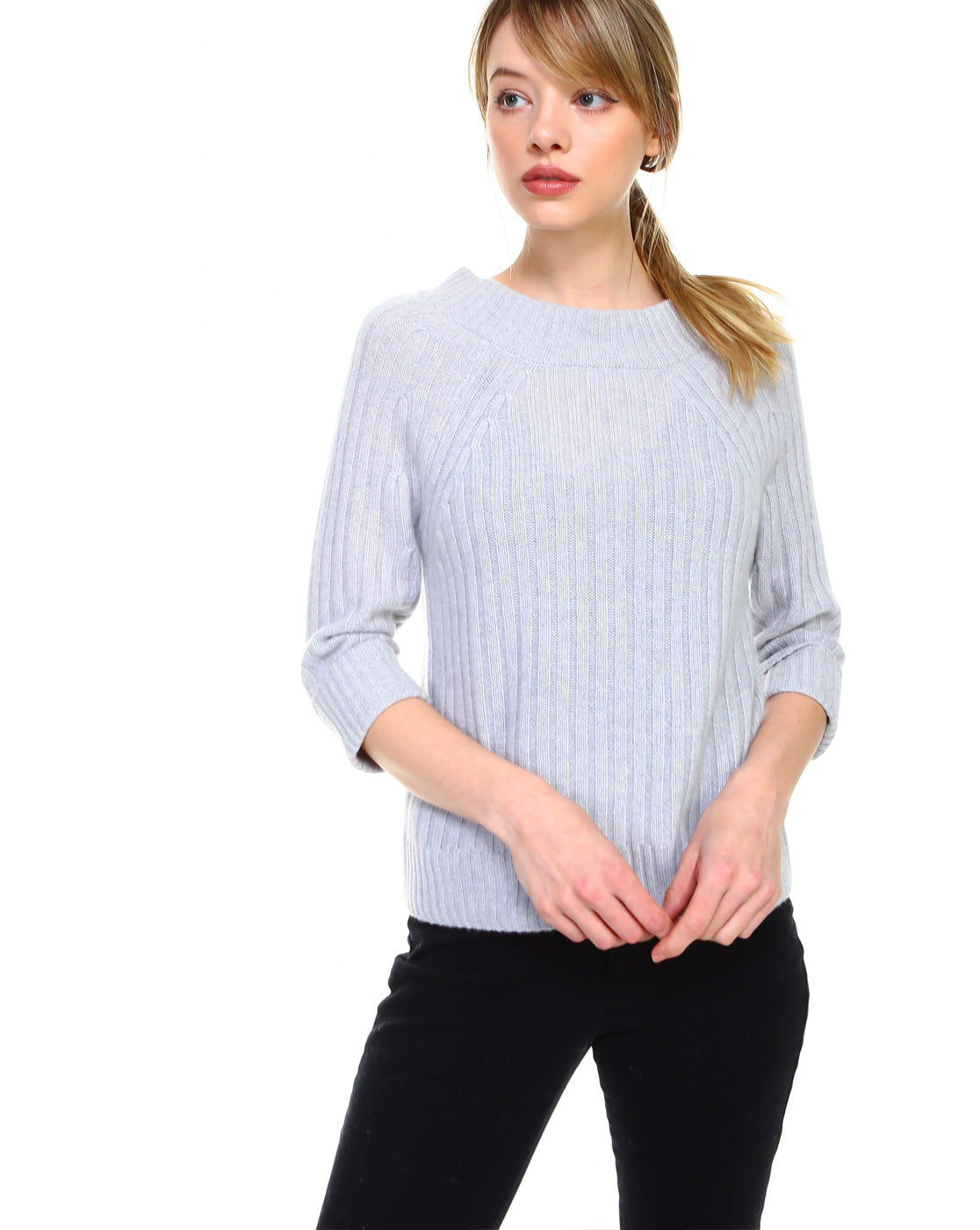 Selma Ribbed Knitted Sweater