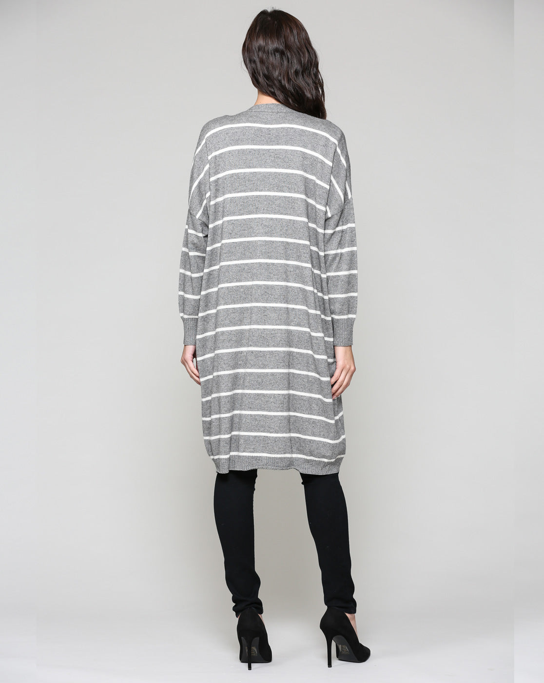 Shayla Stretch Knitted Sweater Cardigan