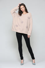 Load image into Gallery viewer, Serena Sweater with Flowers