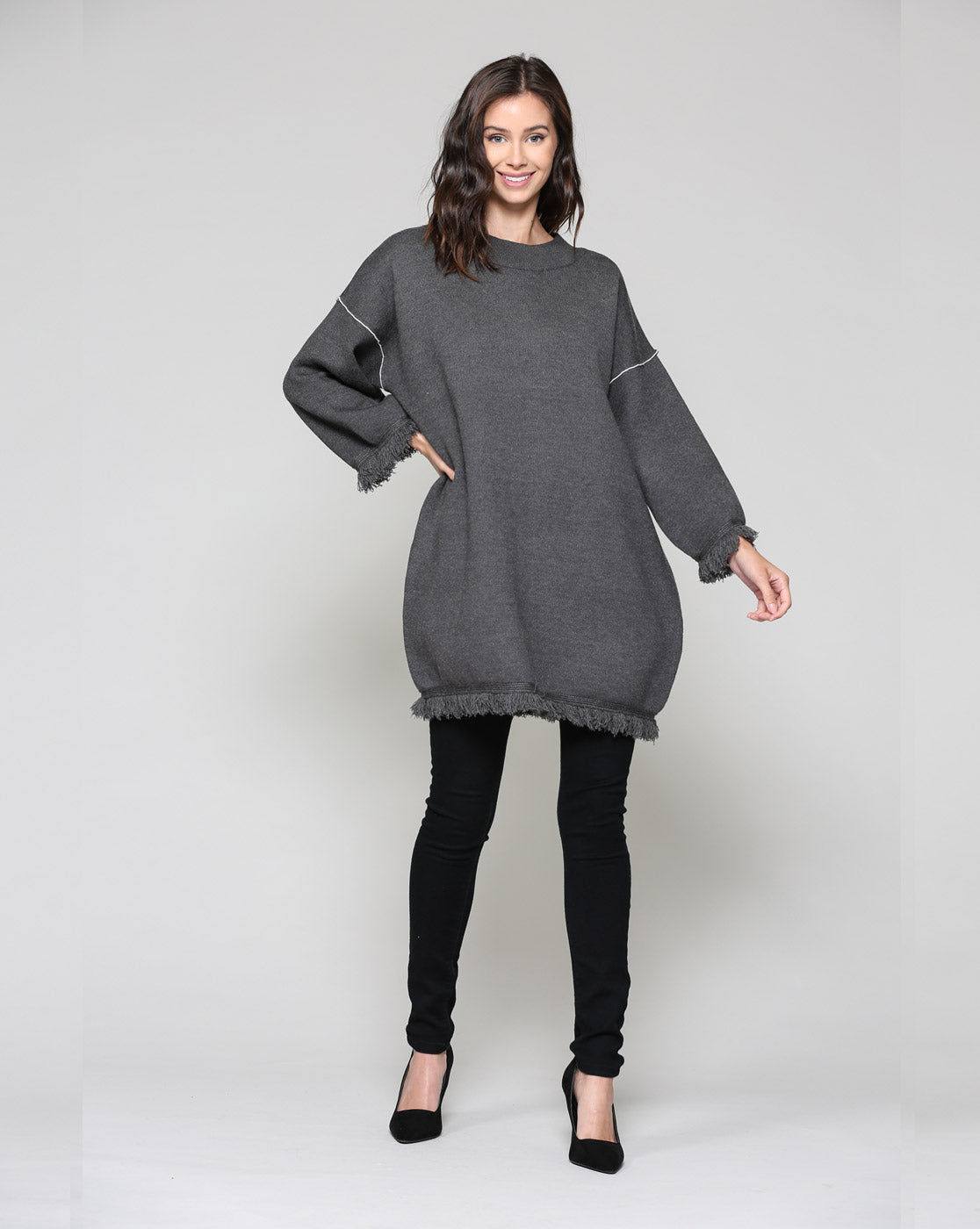Susie Knitted Sweater Tunic