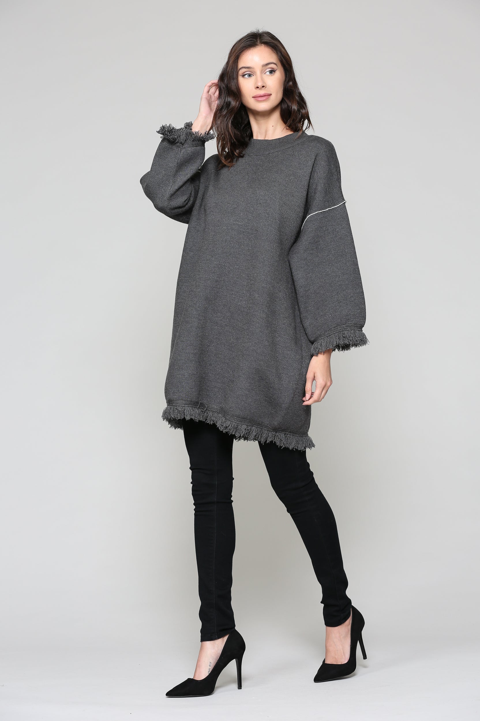 Susie Knitted Sweater Tunic