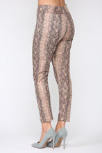 Load image into Gallery viewer, Annelise Stretch Suede Pant - Snake