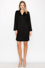 Load image into Gallery viewer, Aria Stretch Suede Dress