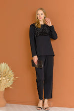 Load image into Gallery viewer, Kimmie Knit Top with Sequin Sparkles