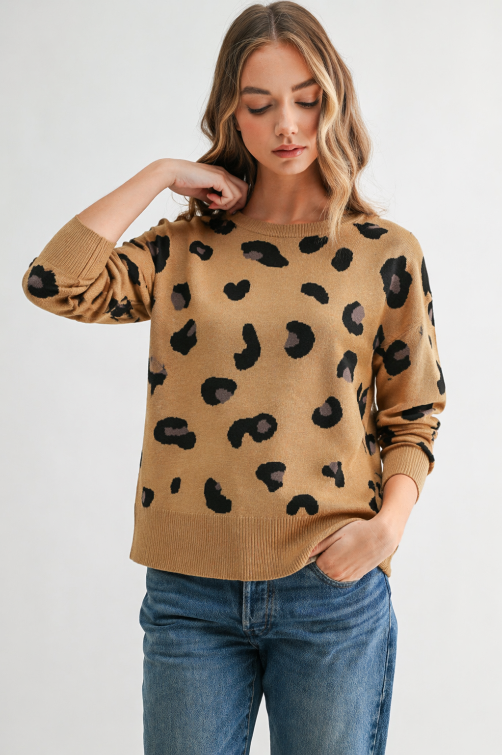 Sharlet Stretch Knittted Sweater
