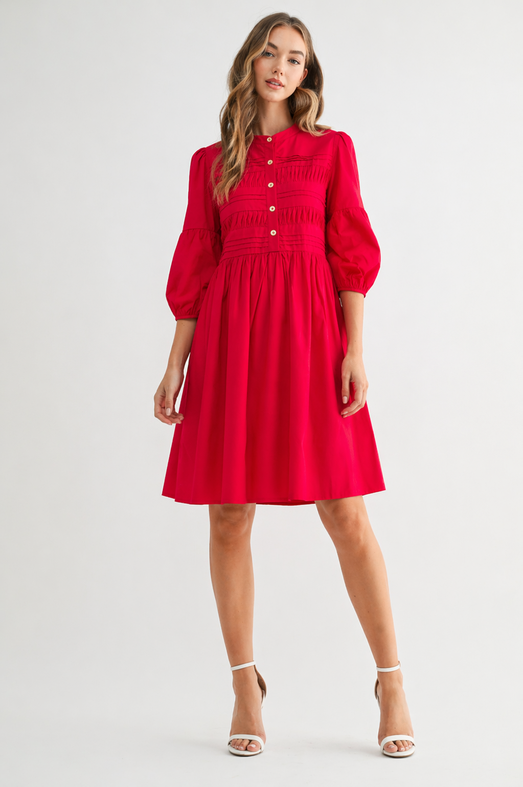 Whitney Cotton Poplin Dress