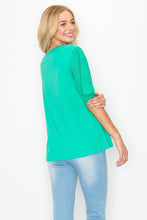 Load image into Gallery viewer, Ramona Pointe Knit with Lace Eyelet