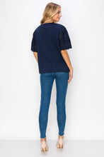Load image into Gallery viewer, Ramona Pointe Knit with Lace Eyelet