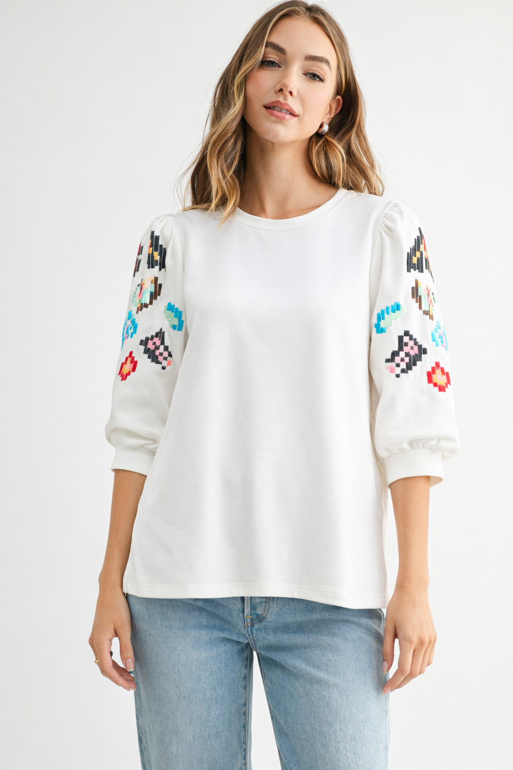 Kacey Top with Special Sequin