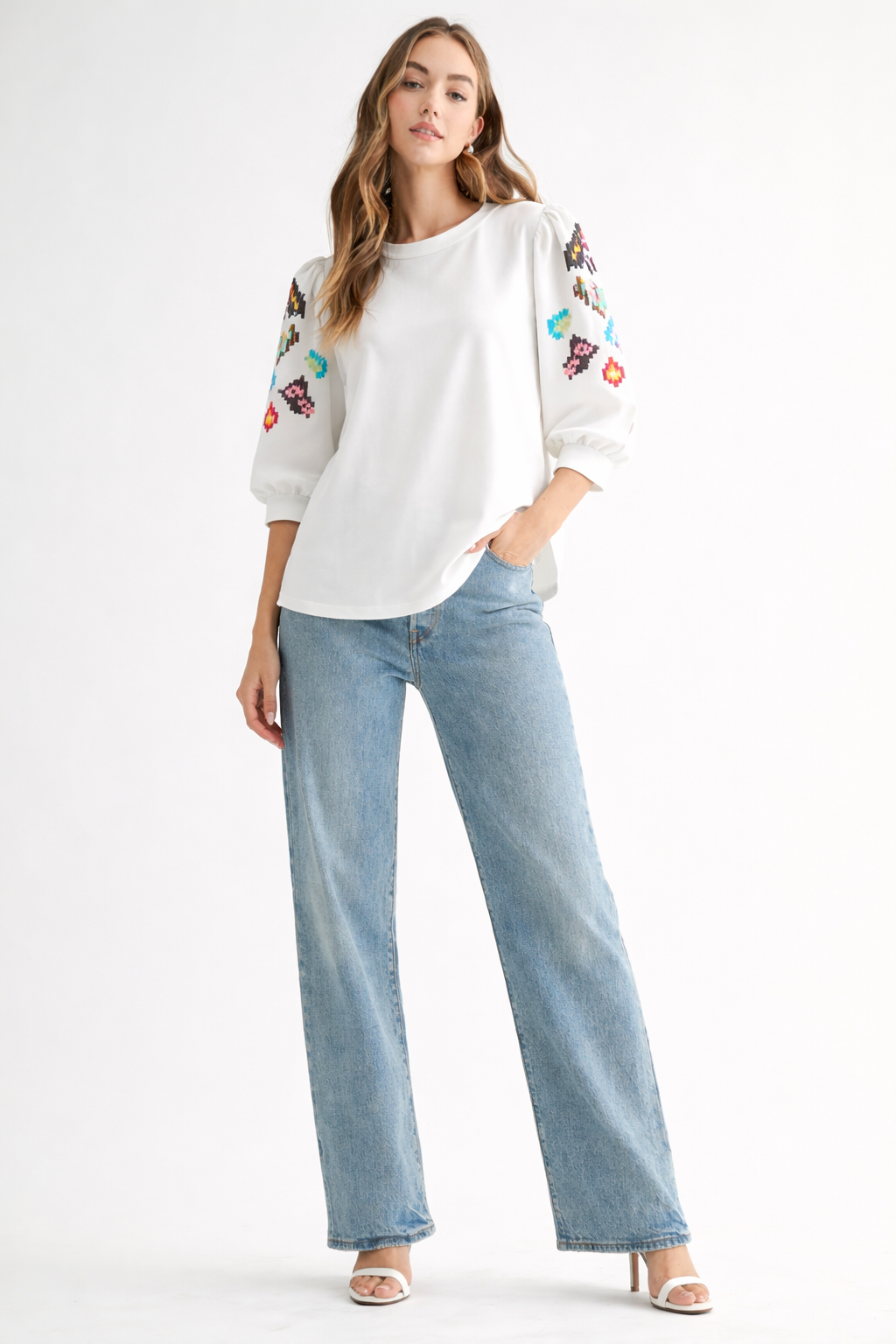 Kacey Top with Special Sequin